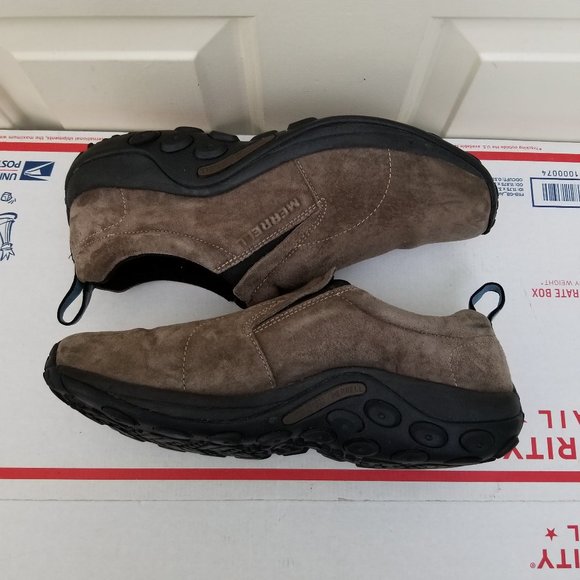 Merrell Jungle Moc Fudge Suede Slip on Shoe Brown Size 12 main image 7